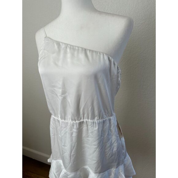 Show Me Your MuMu Superstar Ruffle Mini Dress Size Large NWT - Picture 5 of 11